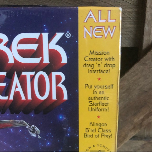 Star Trek Starship Creator Warp II  PC Windows Macintosh NEW Sealed vintage - Picture 2 of 5